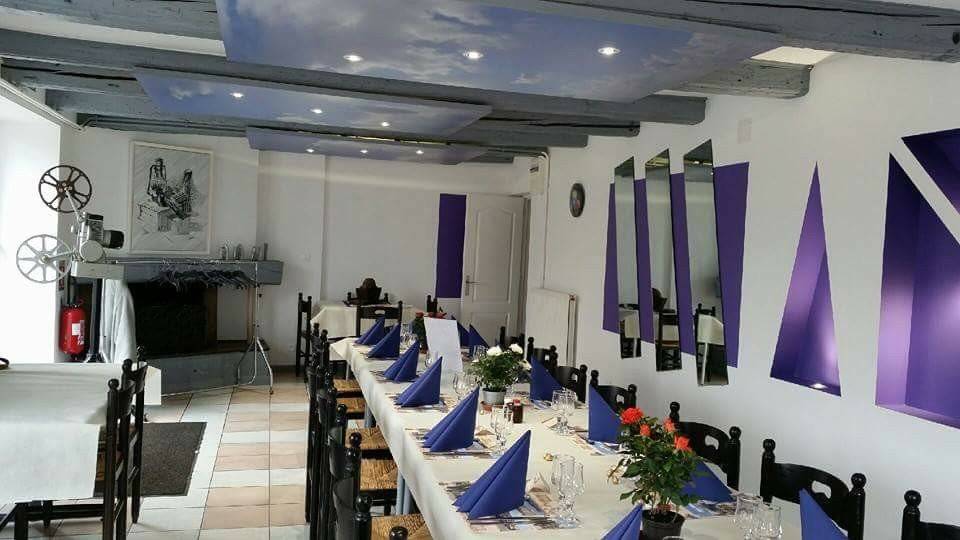 La salle bleue
