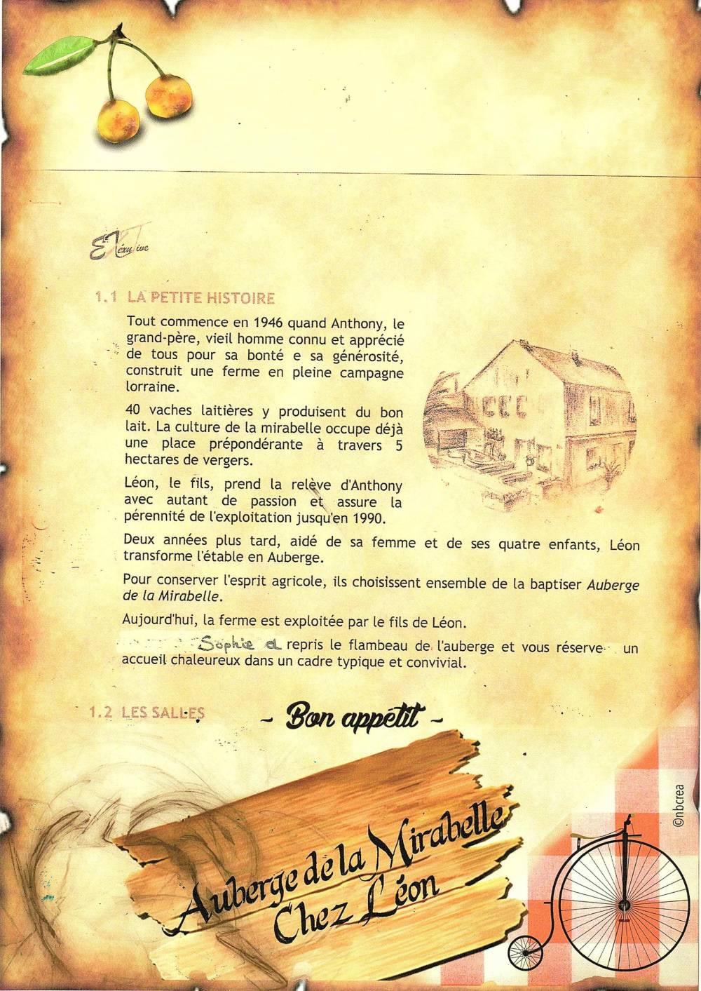 La petite histoire