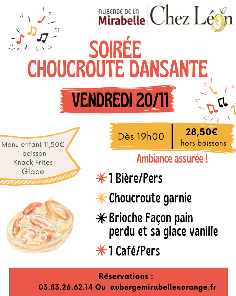 Soirée Choucroute 